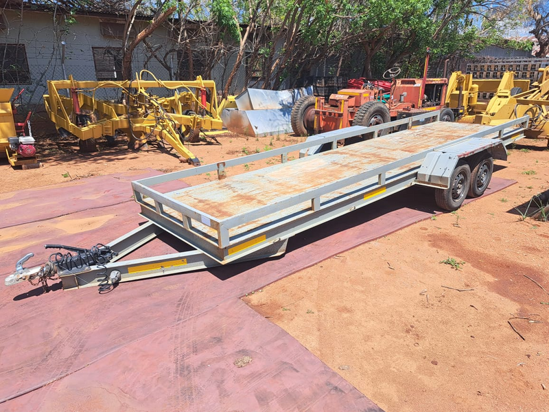 Double Axle Flatbed Trailer