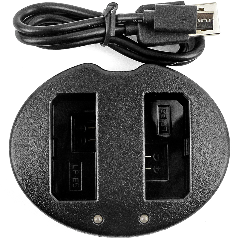 Camera Charger DF-LPE5UH for CANON EOS 1000D etc.