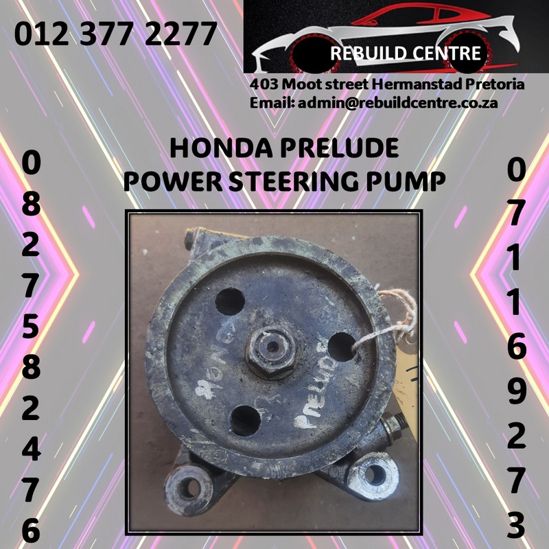 Honda Prelude Power Steering Pump