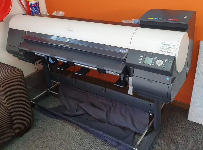 CANON  iPF8400se ,LFP  CANVAS and PAPER PRINTER (Demo video available)