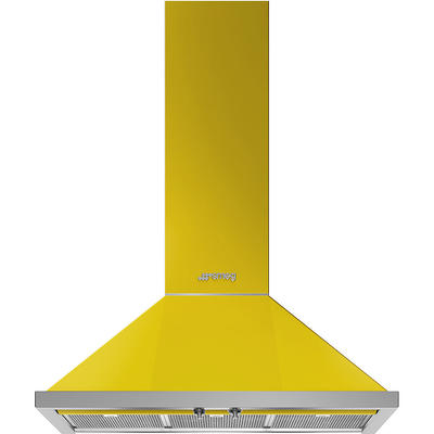 Smeg 90cm Portofino Extractor – Yellow KPF9YW