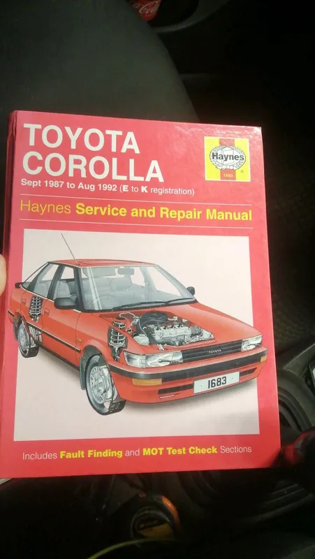 Toyota Corrola Tazz Hayens Manual