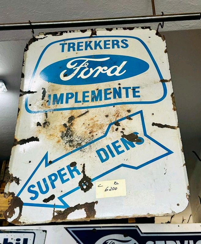 Ford Tin Litho Sign