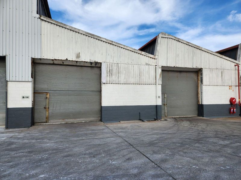 660m2 WAREHOUSE TO LET IN BRACKENFELL