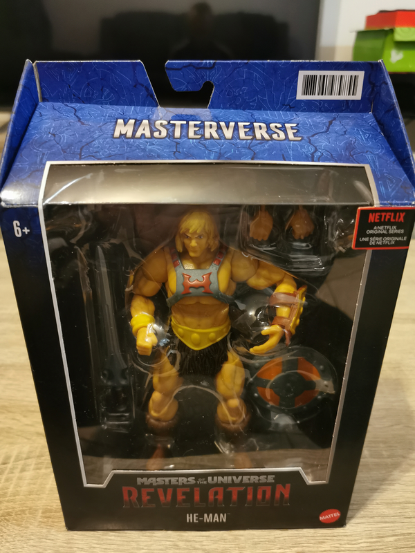 MOTU Revelations He-Man Action Figure (New In Box)