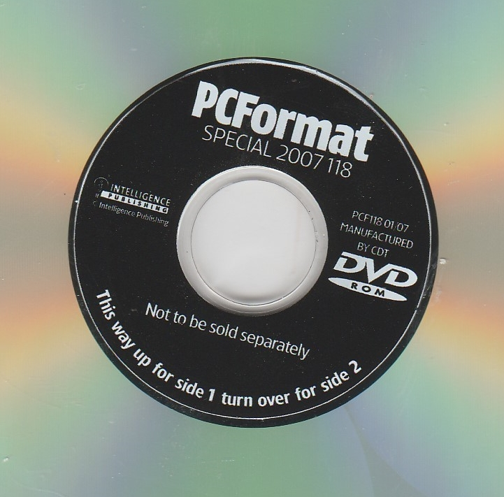 PC FORMAT - DVD-ROM Double-sided - Special 2007 - Issue 118 - Gaming and Computing.