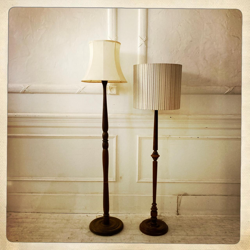 (L) Standing lamp - SOLD(R) Standing lamp - R1650