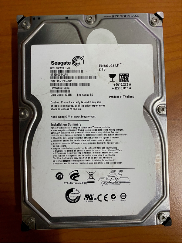 3.5&#34; hard-drives for sale (used)