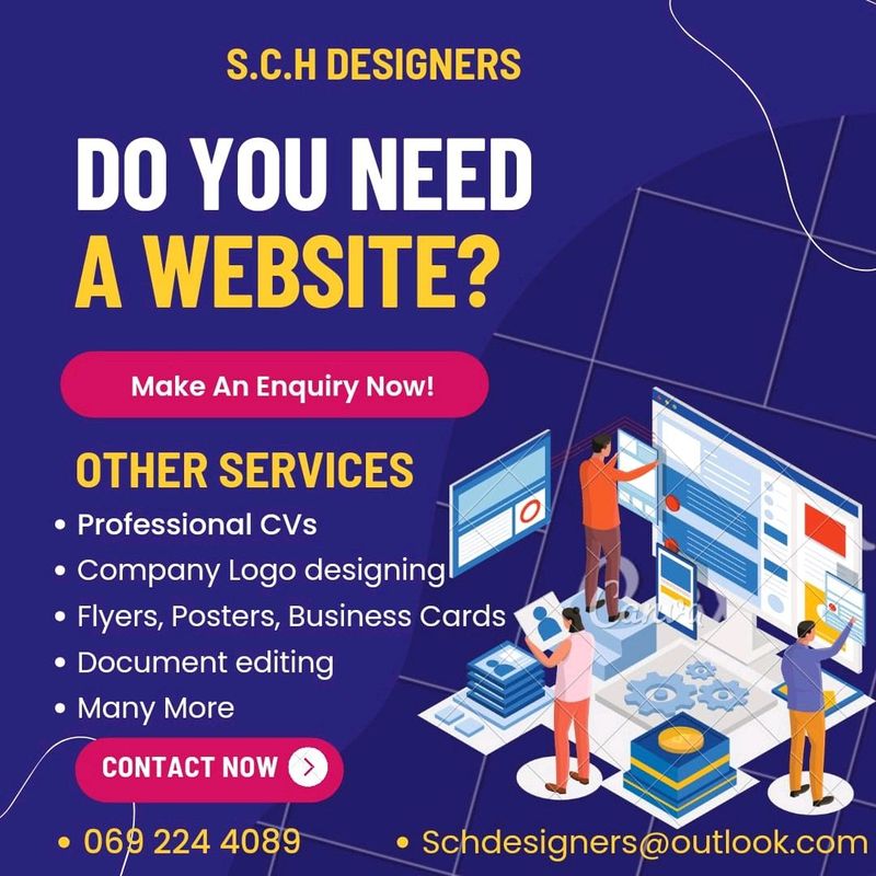 Website Designing / Professional Cvs