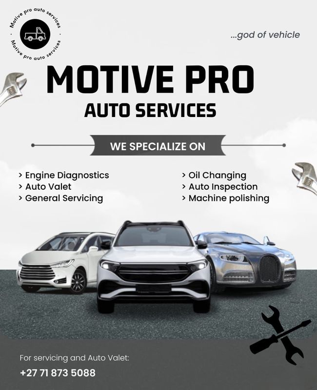 Auto valet mechanic services