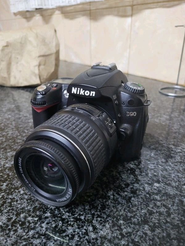 Nikon D90 with 18-55mm lens