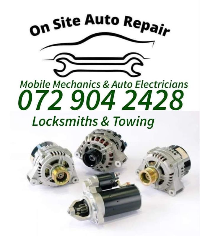 STARTER REPAIRS ALTERNATOR REPAIRS AND REPLACEMENT MOBILE MECHANICS LOCKSMITHS AND AUTO ELECTRICIANS