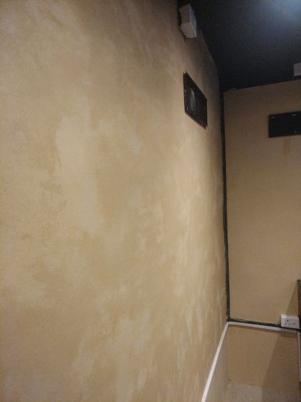 Painting,skkiming and water proofing.