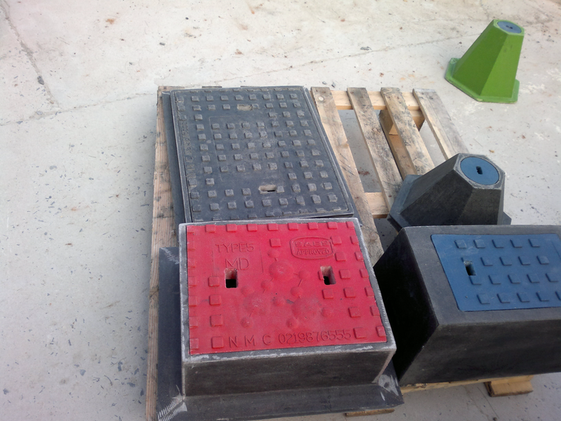Supply of polymer manhole covers