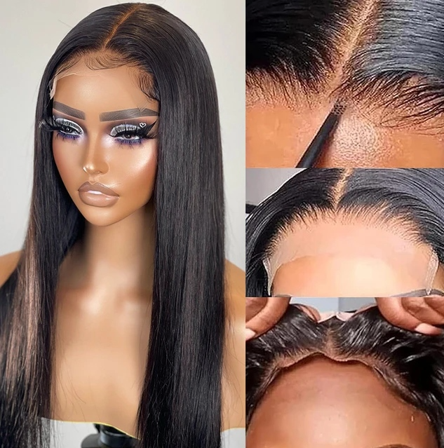 Straight lace front wigs