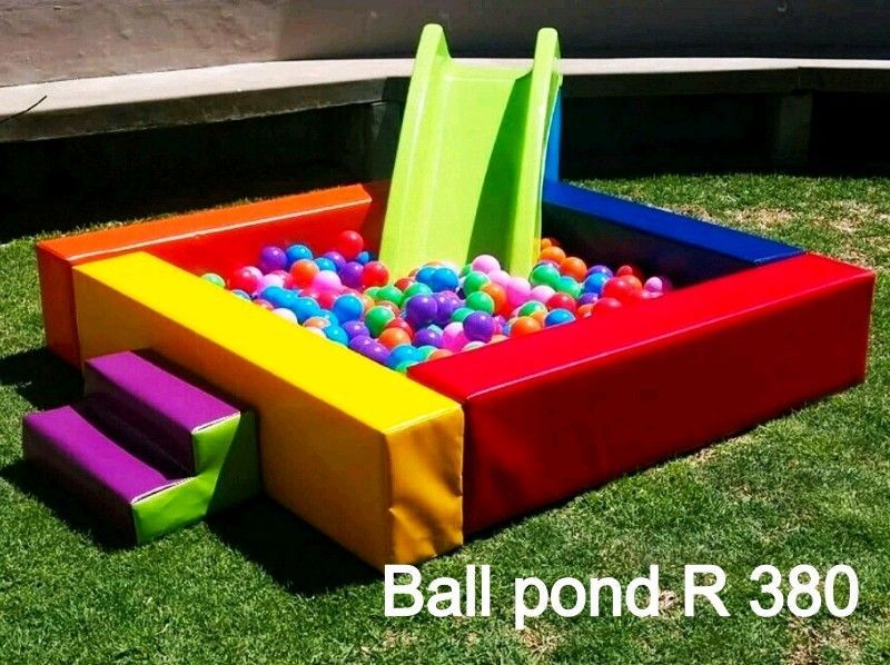 Ball pond abd softplay sets to hire