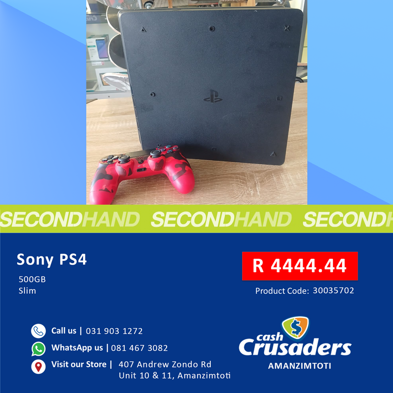 PS4 - Ad posted by Cash Crusaders