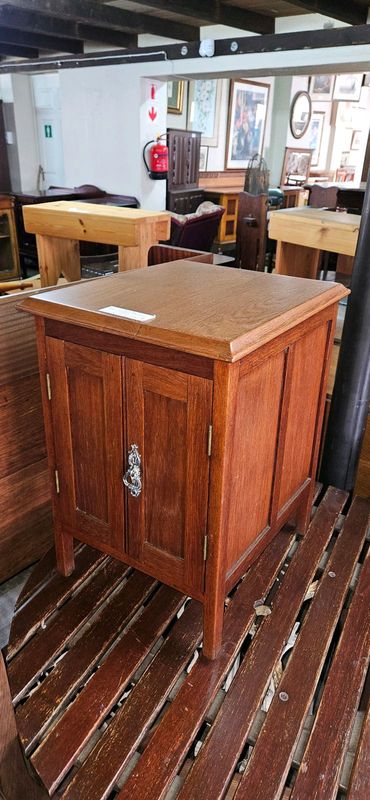 Teak 2-door Music Cabinet