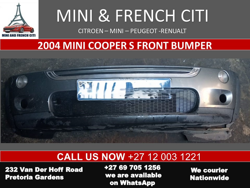 2004 Mini Cooper S Front Bumper