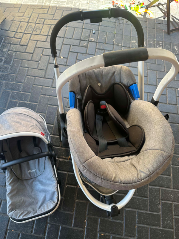 BOUNCE - Titanium Travel System (car seat and Stroller)