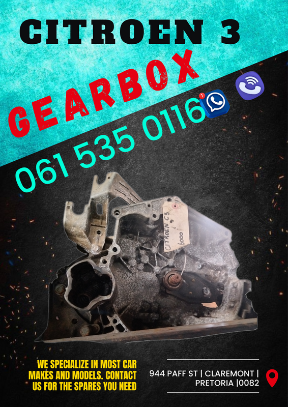 Citroen c3 gearbox R4000 Call or WhatsApp for spares 0636348112