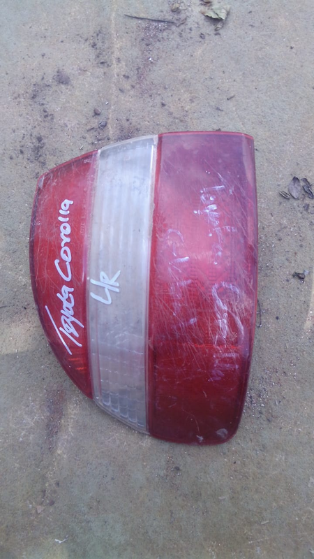 2000 Toyota Corolla Left Taillight For Sale.