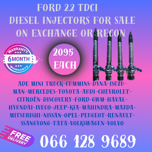 FORD 2.2 TDCI DIESEL INJECTORS FOR SALE ON EXCHANGE WITH FREE COPPER WASHERS