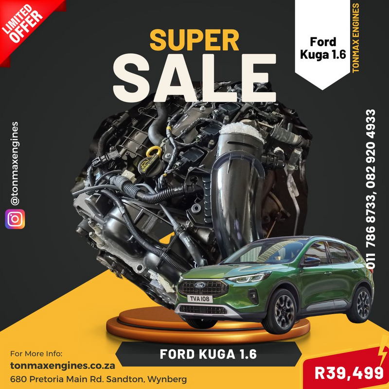 Ford Kuga 1.6  Engine for Sale