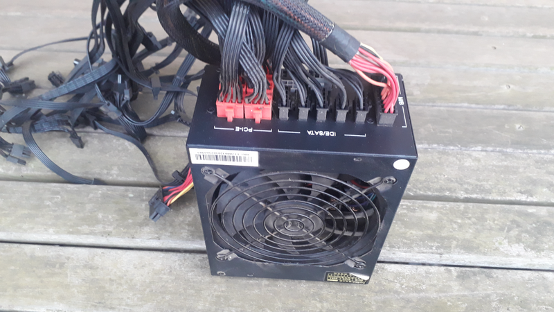 Bitmart Caldera 1650 Watt Mining Rig Modular Power Supply