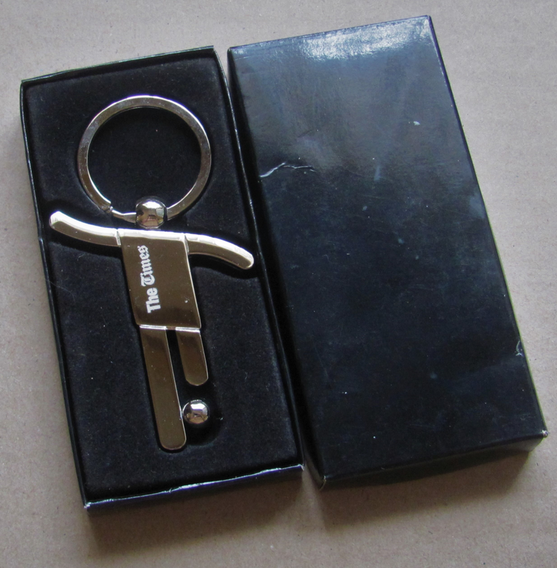 Sunday Times 2010 World Cup Soccer Key Ring