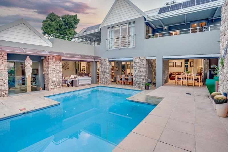 &#34;Discover the epitome of tranquility in Lonehill with this exquisite home.
