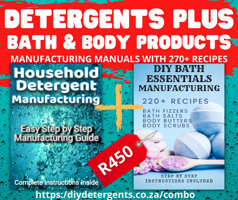 Start Your Own Business - Home Based Detergents &amp; Bath and Body Products Manufacturing