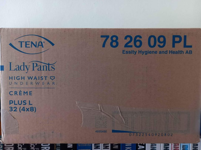 Tena Lady Pants High Waist Underwear/ Adult Diapers/Nappies Creme Plus L