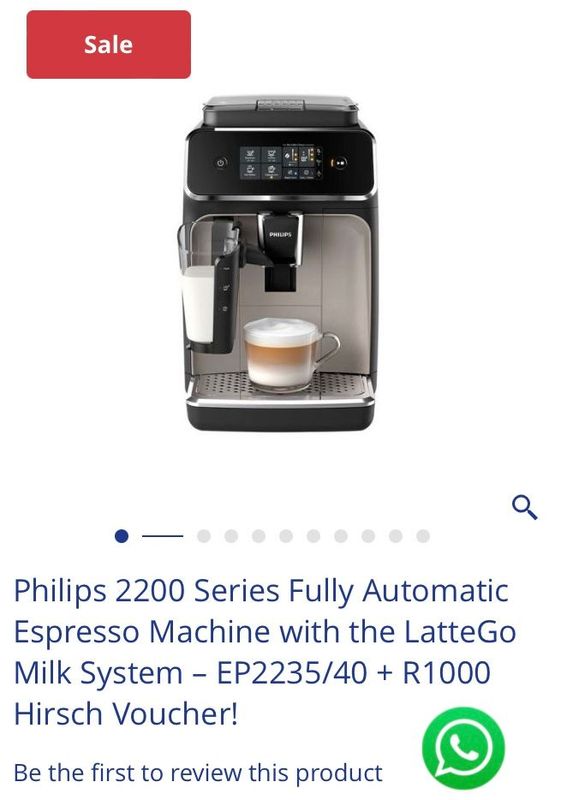 Phillips Coffee Machine