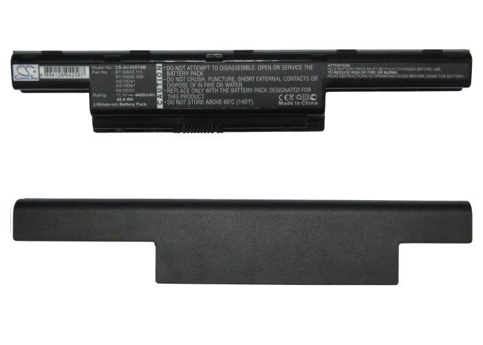 Notebook, Laptop Battery CS-AC4551NB for ACER Aspire 4551 etc.