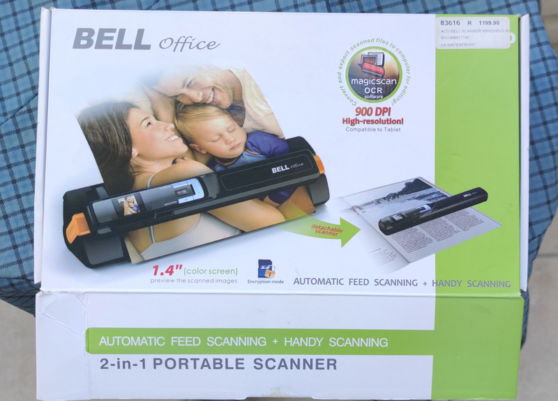Portable document scanner. Price reduced.