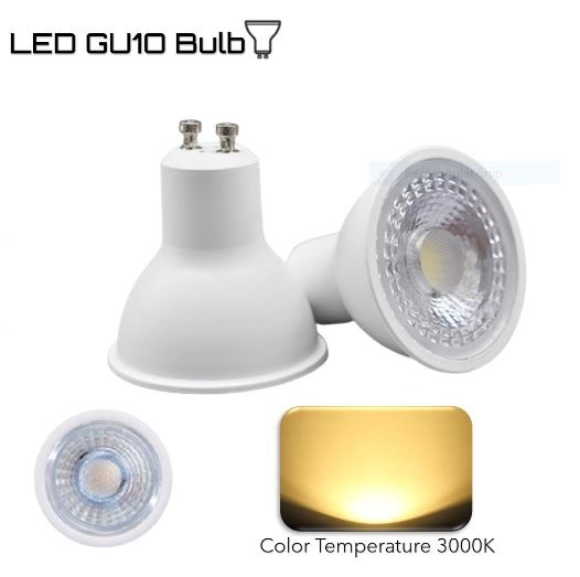 Dimmable LED Light Bulbs Warm White 6W GU10 220V Downlights Spotlights Ceiling Lights. Brand NEW.