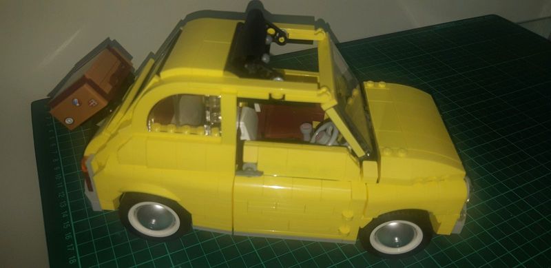 Lego Fiat 500 .