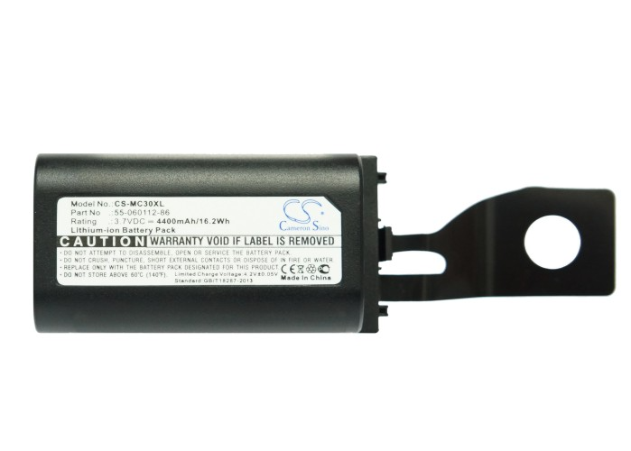 BarCode, Scanner Battery CS-MC30XL for Symbol MC30 etc.