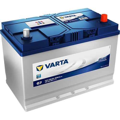 Varta G7/656 12v 90Ah 690/720cca RHP Car Battery.