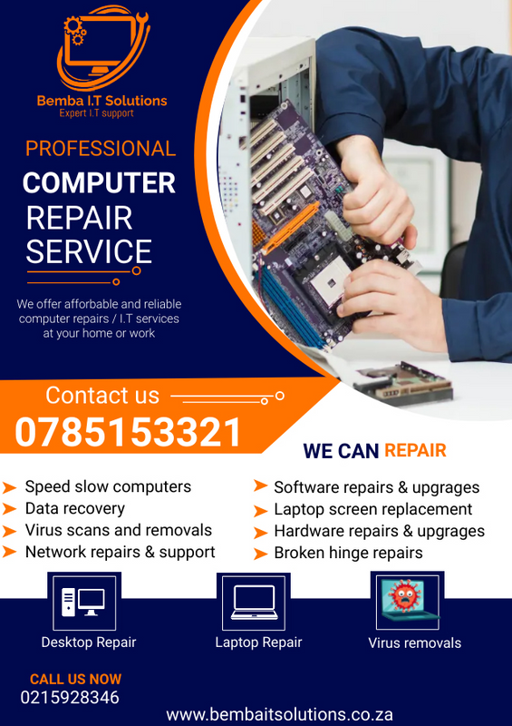 Mr fix it - all your computer / laptop issues resolved at your home or work