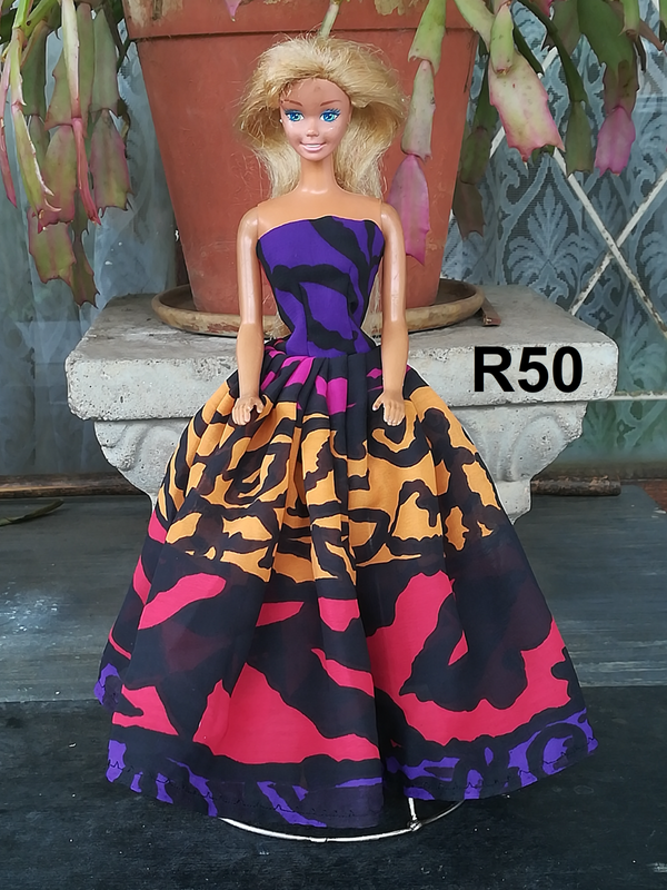 Barby Doll Exclusive Dresses R50 Each
