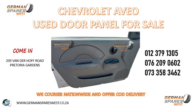 CHEVROLET AVEO USED INNER DOOR PANEL FOR SALE