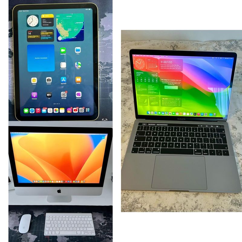 Apple bundle: iMac 2017 / MacBook Pro 2019 / iPad 10th Gen