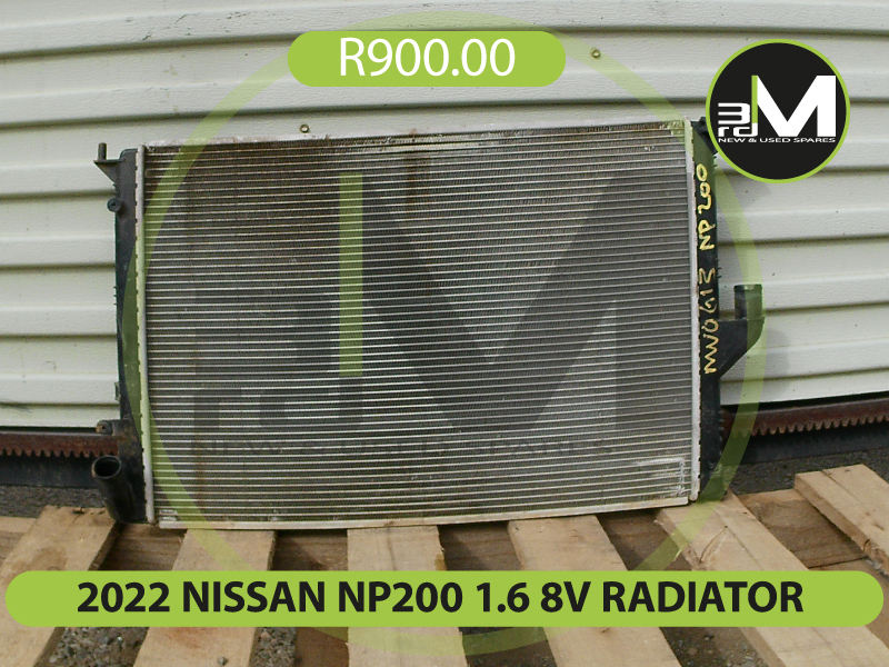 2022 NISSAN NP200 1.6 8V RADIATOR  R900 MV0613