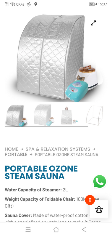 Portable Ozone steam Sona