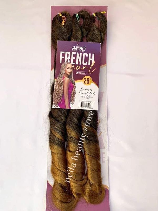 Afrotex french curl 3X More Volume 28&#34;1/27