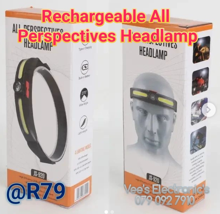 Rechargeable All Perspectives Headlamp *R79