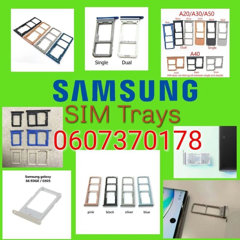 Samsung Sim Trays - Different Models Available (Brand New)