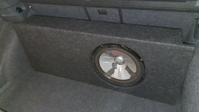 Subwoofer 12inch box for Golf 5